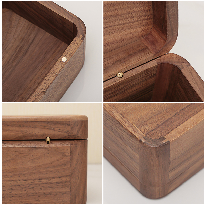 Wooden Facial Tissue Box